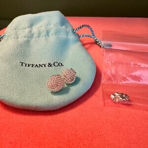 Tiffany & Co. Tiffany Twist Knot Earrings EUC